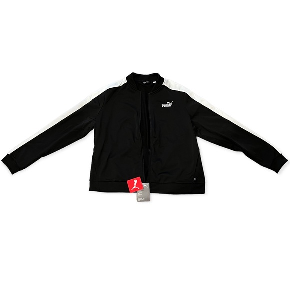 Puma Tracksuit 2-Piece Jacket & Jogger Pants in Black & White Size XL NWT - Picture 7 of 11